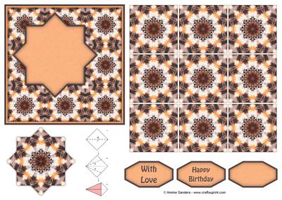 Card Front & Matching Teabag Tiles