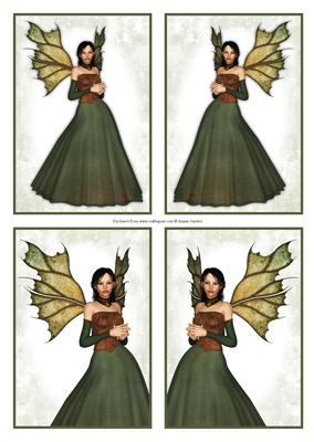4 Beautiful Woodland Fairy Toppers