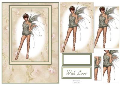 Pretty Fairy Card Front