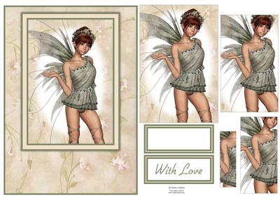 Pretty Fairy Card Front