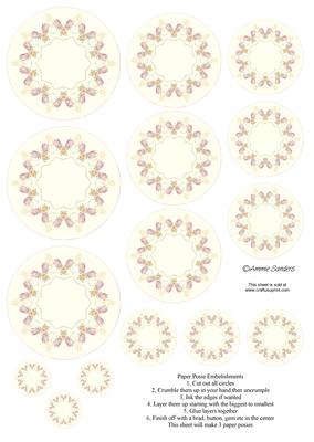 Make Your Own Paper Posies 1