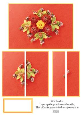 Gorgeous Floral Display Side Stacker
