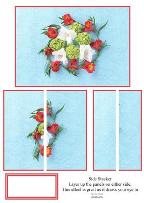 Gorgeous Floral Display Side Stacker