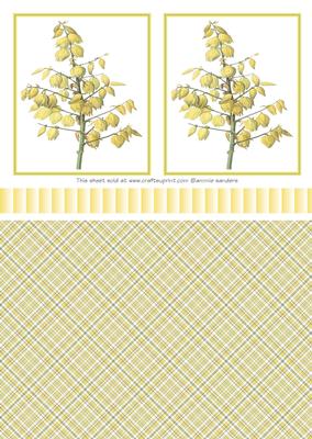 Pretty Yellow Flowers Toppers