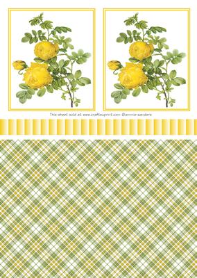Gorgeous Yellow Rose's Toppers
