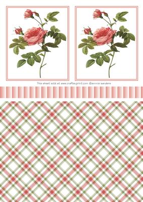 Gorgeous Dusky Pink Rose's Toppers