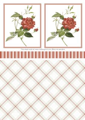 Gorgeous Red Rose's Toppers
