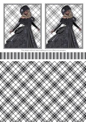 Stunning Beauty Toppers. Ribbon & Backing Paper