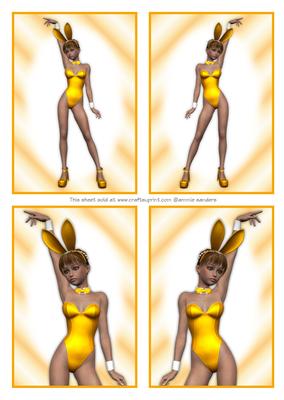Bunny Girl Toppers