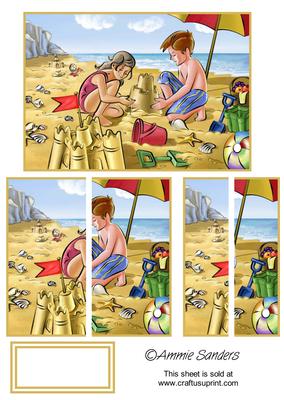 Day at the Beach Side Stacker, Ideal for Kids