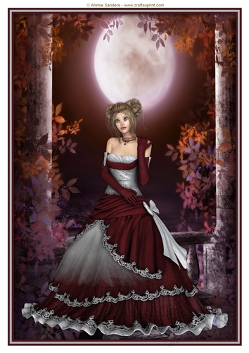 Midnight Secrets A4 Topper