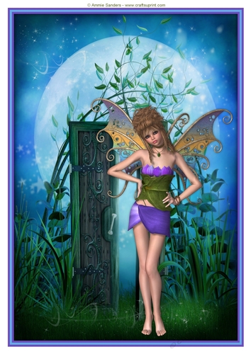 Blossom Fairy A4 Topper
