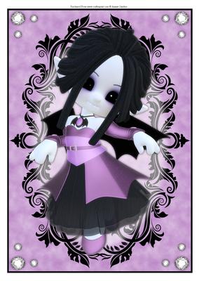 Cute Little Vampire