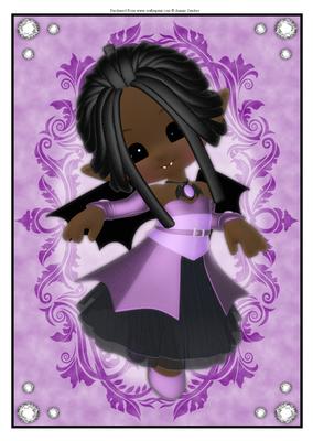 Cute Little Ethnic Vampire
