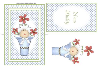 New Baby Spinner Card