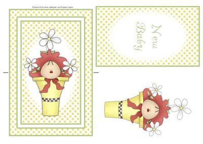 New Baby Spinner Card