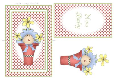 New Baby Spinner Card