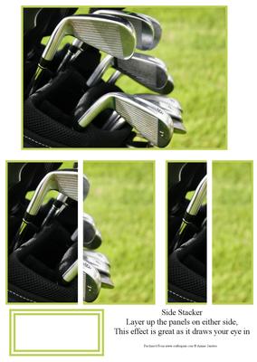 Golf Clubs Side Stacker