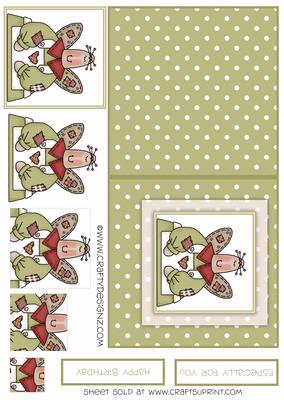 Green Angel 5x5 Card Kit