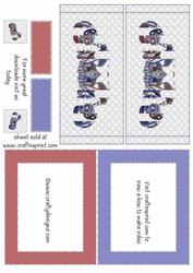 Motor Bike Flip Card Kit