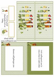 Golf Flip Card Kit