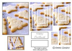Christmas Cookies Concentric Pyramid