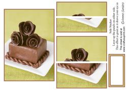 Sweet Chocolate Seduction Stacker Card