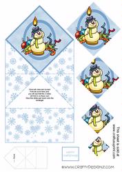 Snowman Spring Card Kit
