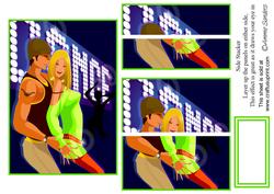 On the Dance Floor Stacker Card