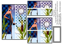 A Night Out Stacker Card