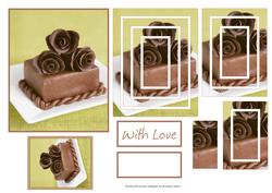 Sweet Chocolate Seduction Concentric Pyramid