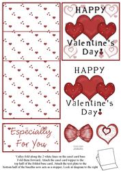 Happy Valentines 5 Minute Easel Card