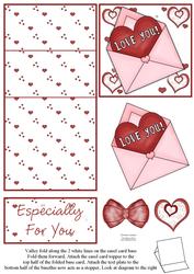 Love Letter 5 Minute Easel Card