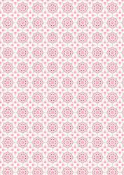 Pink Angel Teddy Backing Paper 2 Mix N Match
