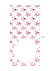 Pink Angel Teddy Insert/card Base 2 Mix N Match