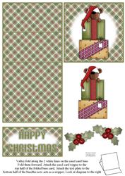 Christmas Teddy 5 Minute Easel Card