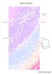 Butterfly Angel Easel Card Base 1 Mix N Match