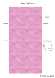 Butterfly Angel Easel Card Base 5 Mix N Match
