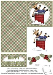 Cute Reindeer 5 Minute Easel Card