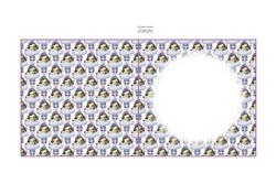 Cloey Loves Purple (1) 5x5 Insert/card Base 2 Mix N Match