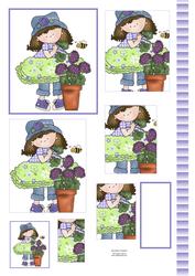 Cute Cloey Loves Purple Pyramid & Extras (5)