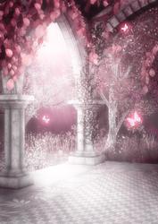 Blue Flutterby Fairy Background 1 Mix N Match