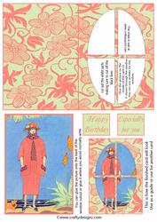 Art Deco Window Card Kit 1