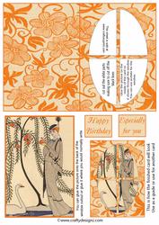 Art Deco Window Card Kit 3
