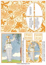Art Deco Window Card Kit 8