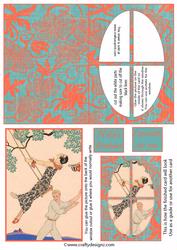 Art Deco Window Card Kit 10