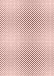 Pink & Chocolate Brown Poka Dots