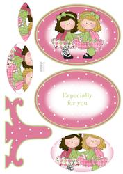 Best Friends Forever Plate Card