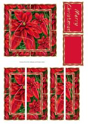 Sumptious Christmas Poinsettia Side Stacker
