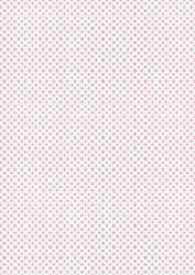Pale Blue & Pink Poka Dots